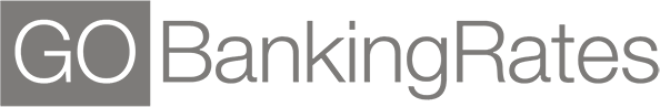 GOBankingRates___Logo features "GO" in a gray square and "BankingRates" in gray text on a light background.
