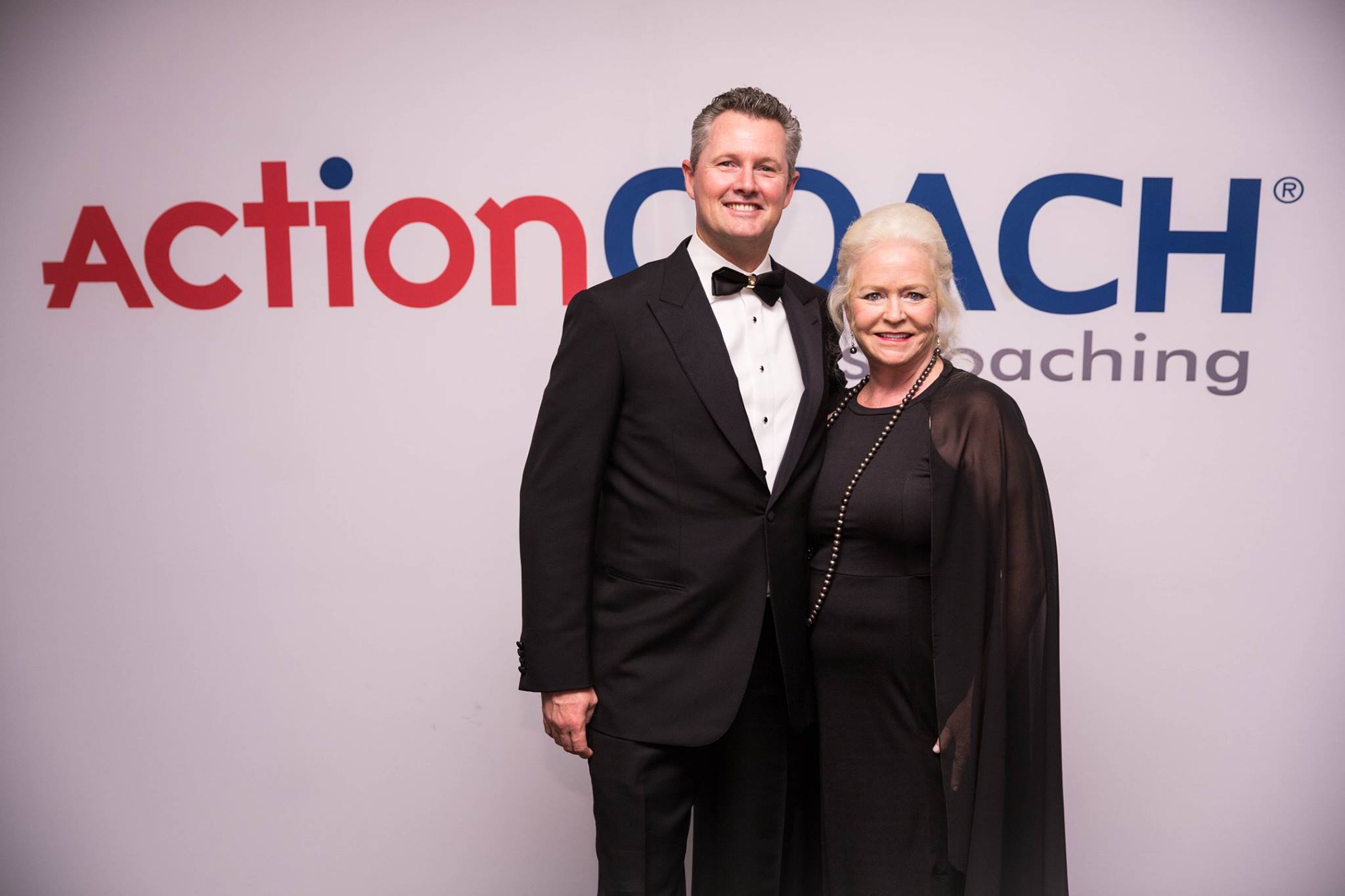 Sharon Lechter and Brad Sugars at a ActionCoach Event